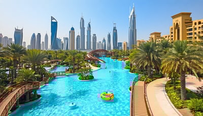 Aquaventure World Dubai newsletter illustration